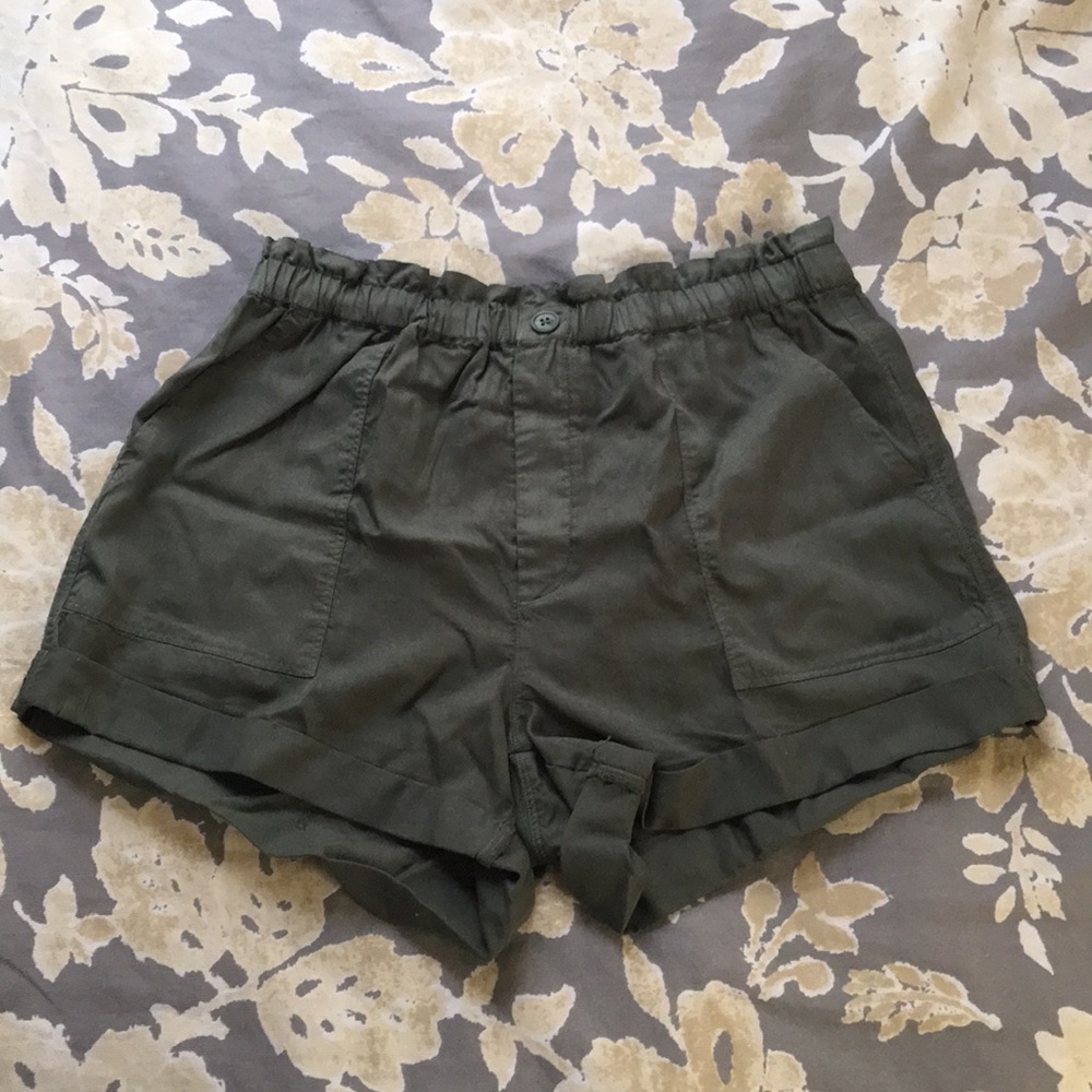 Olive Aerie Shorts